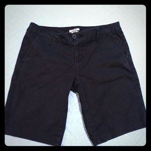 Black Khaki Shorts (Mossimo)